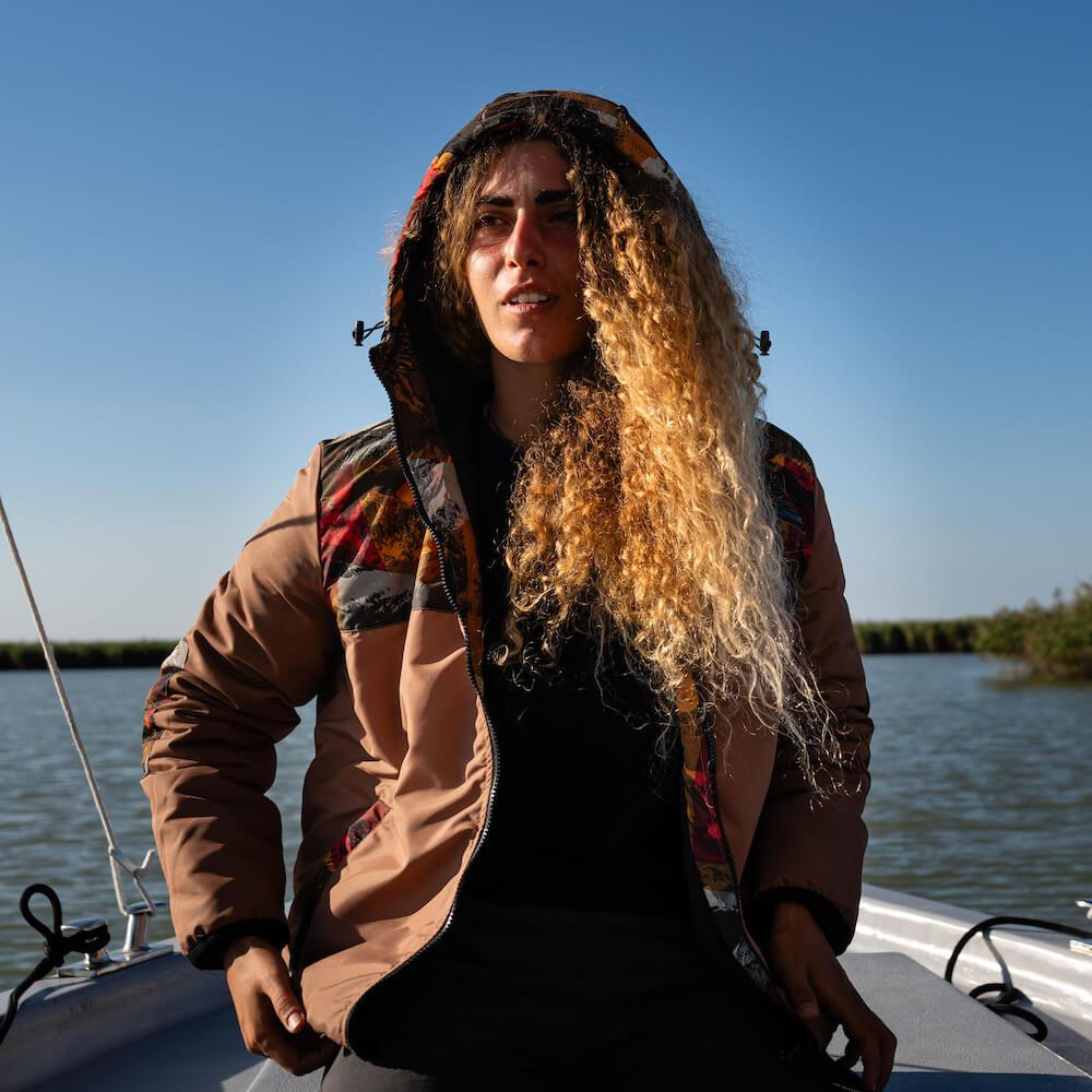 Seay / Giacca Imbottita Marrone Snapper