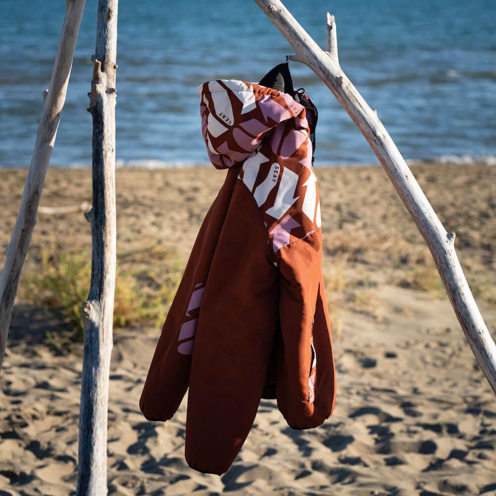 Seay Giacca Imbottita Ruggine Snapper