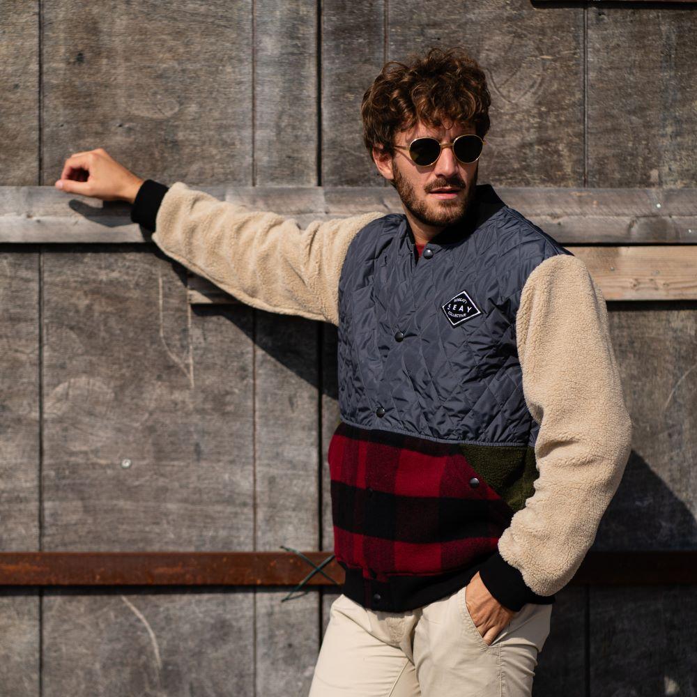 Seay / Giacca Varsity Patchwork