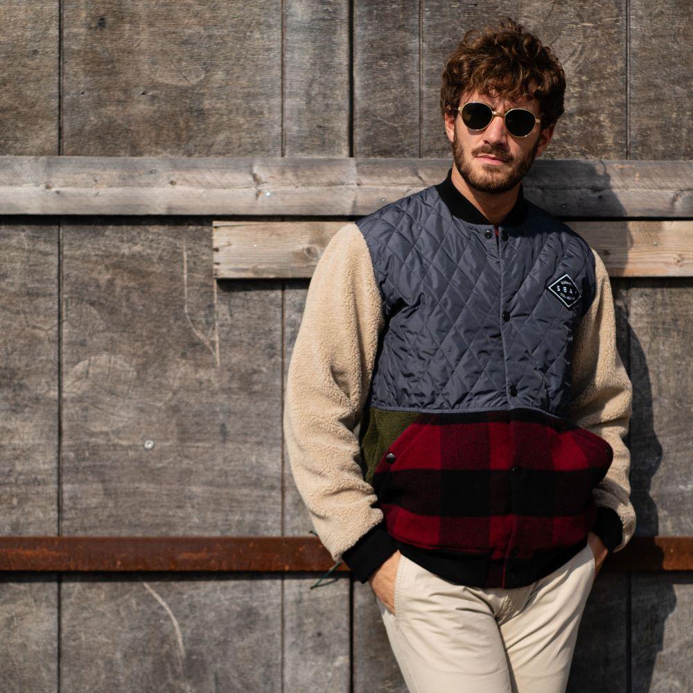 Seay / Giacca Varsity Patchwork