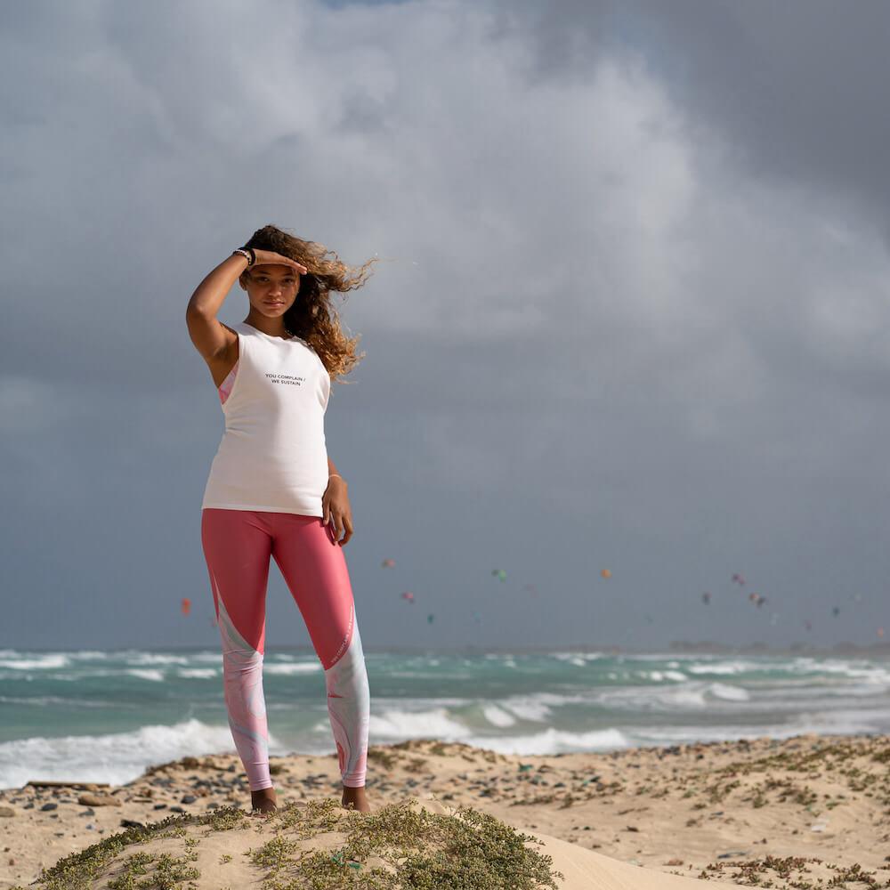 Seay Leggings Albicocca Marble