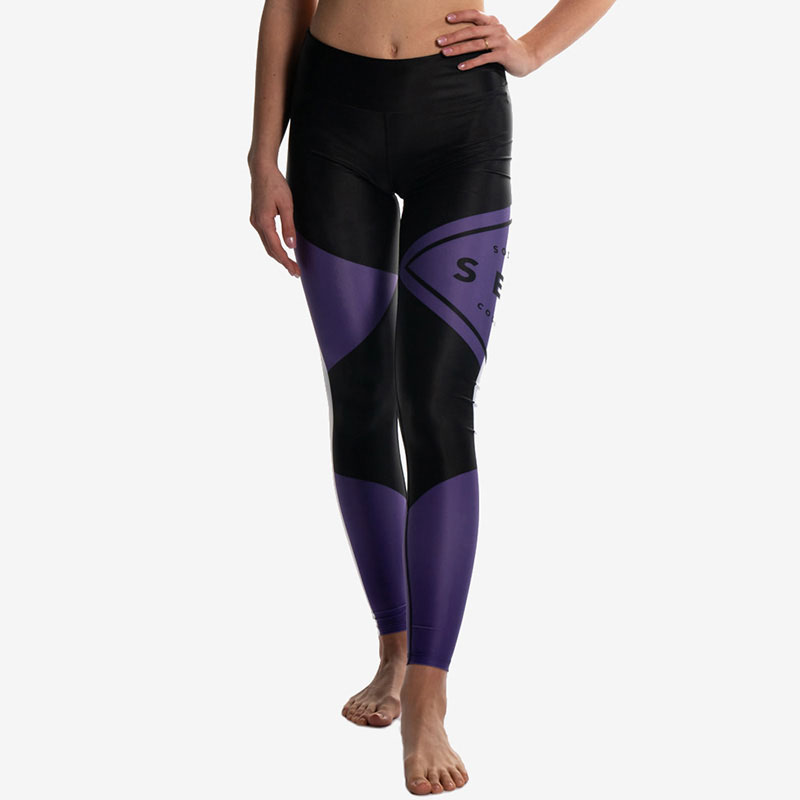Seay Leggings Nero Logo