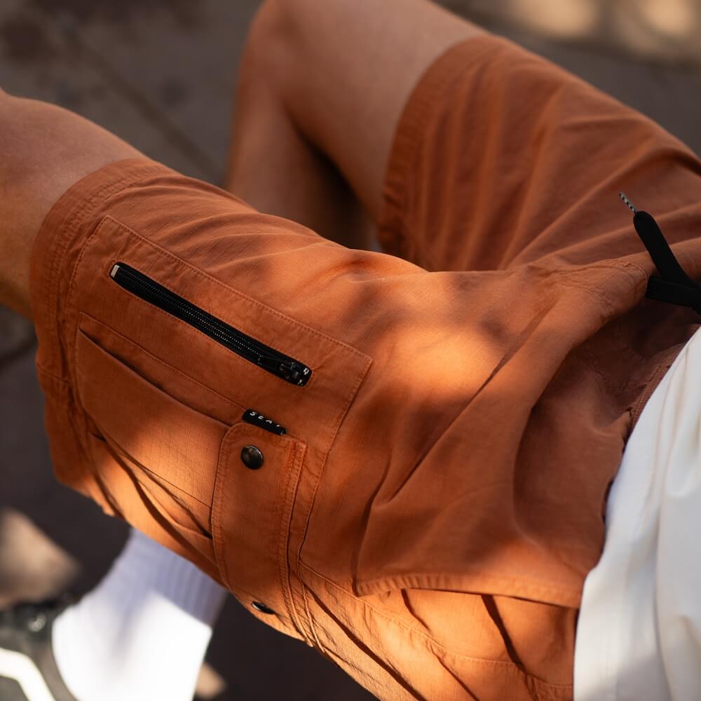 Seay / Pantalone Corto Cargo Nocciola