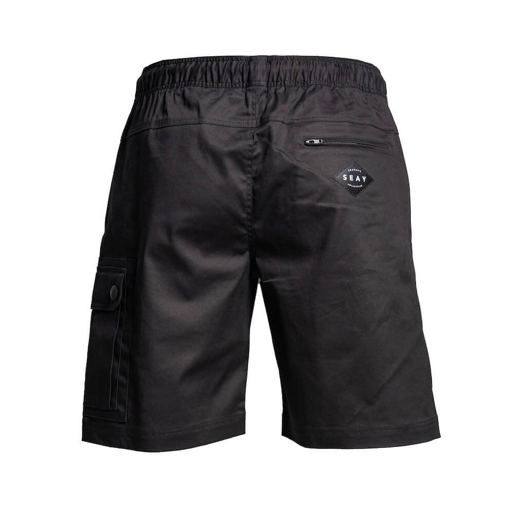 Seay / Pantalone Corto Nero Makassar