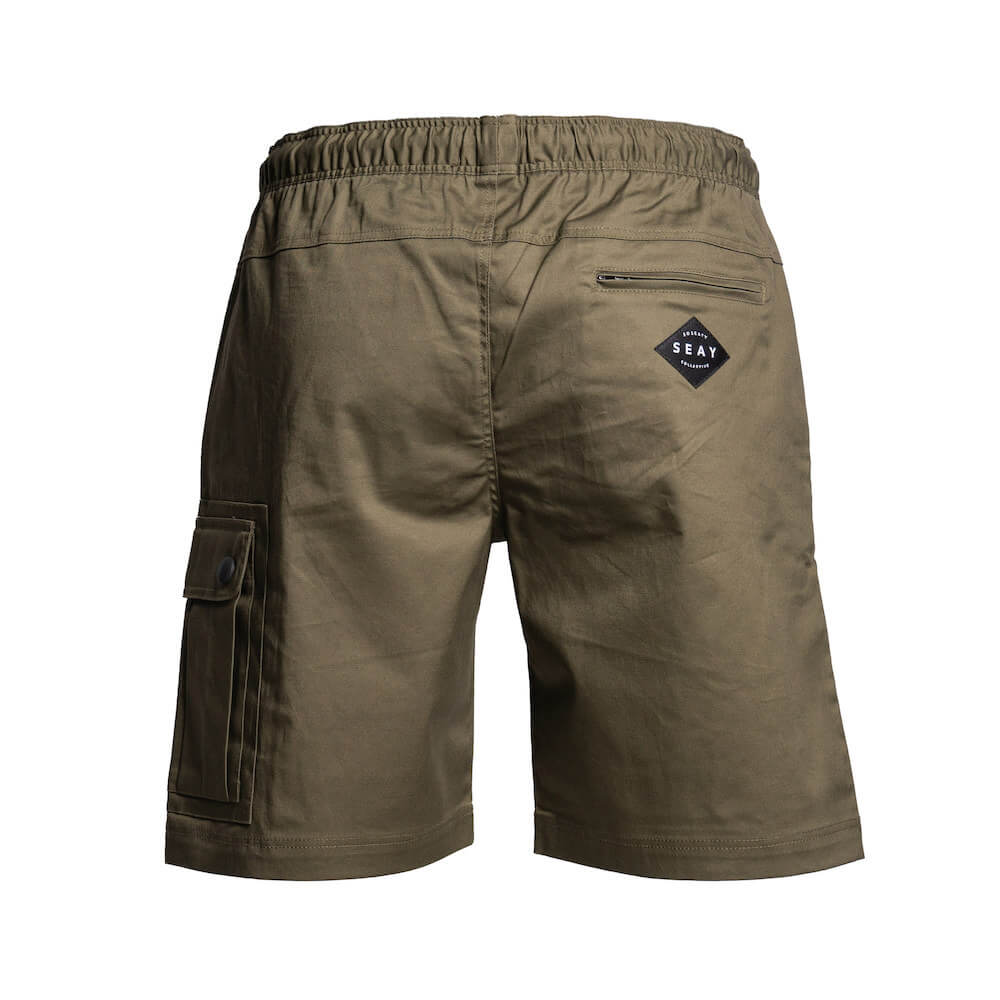 Seay / Pantalone Corto Verde Muschio Makassar