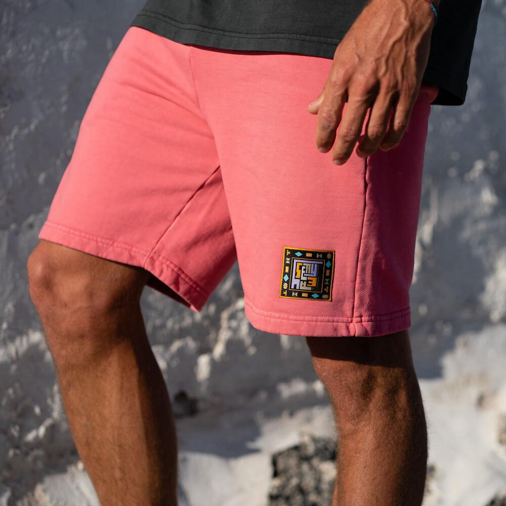 Seay / Pantalone in Felpa Corto Ciliegia Iokepa