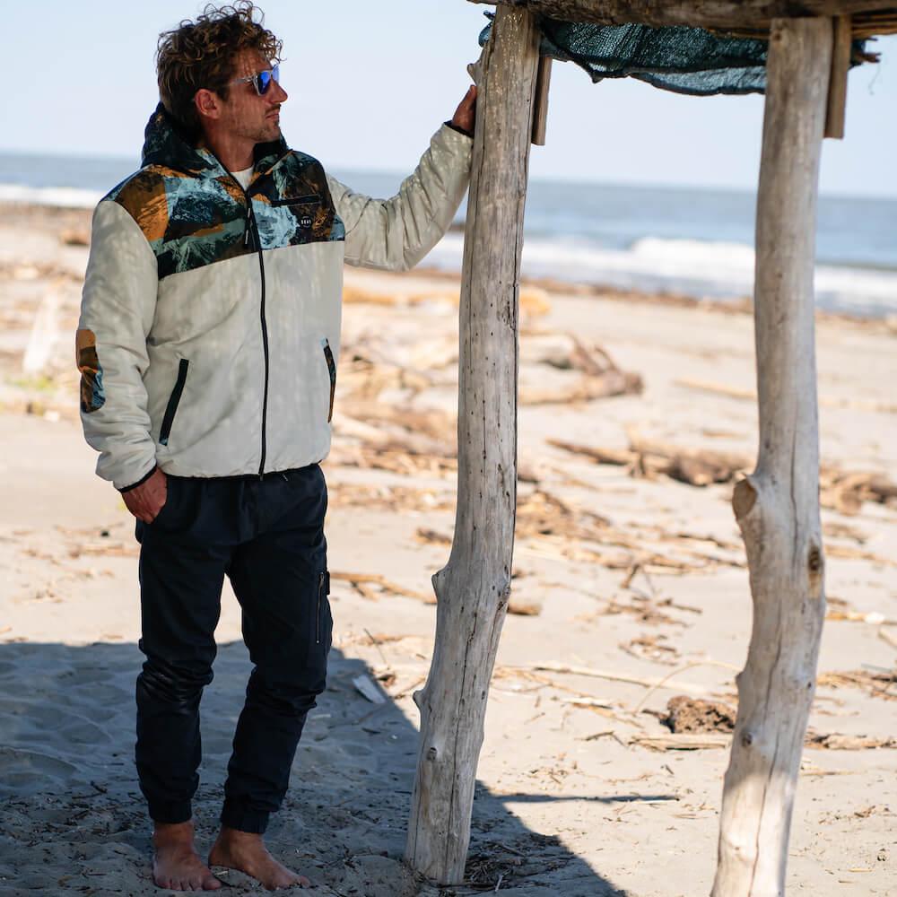 Seay / Pantalone Lungo Cargo Nero Byron