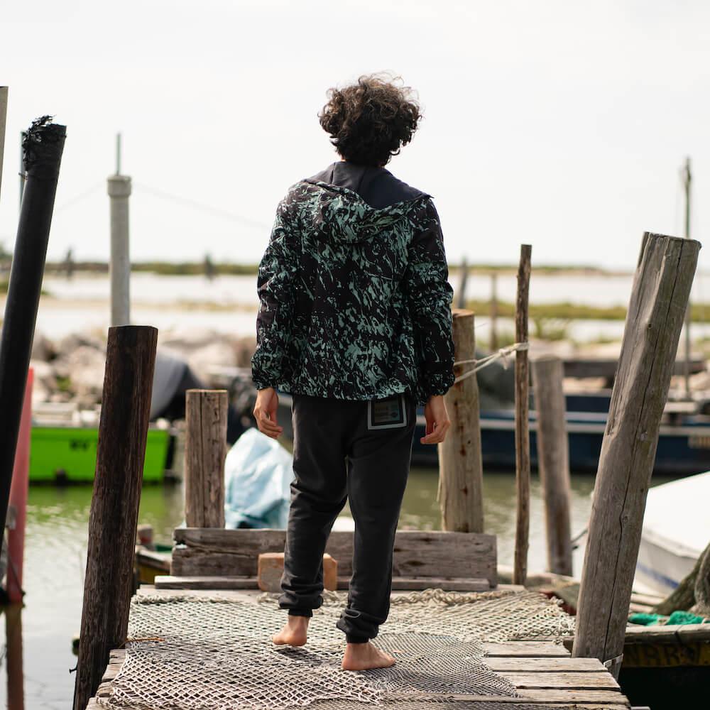 Seay / Pantalone Lungo In Felpa Nero Reyes