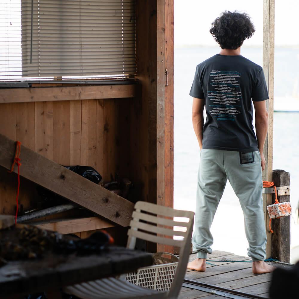 Seay / Pantalone Lungo In Felpa Verde Reyes