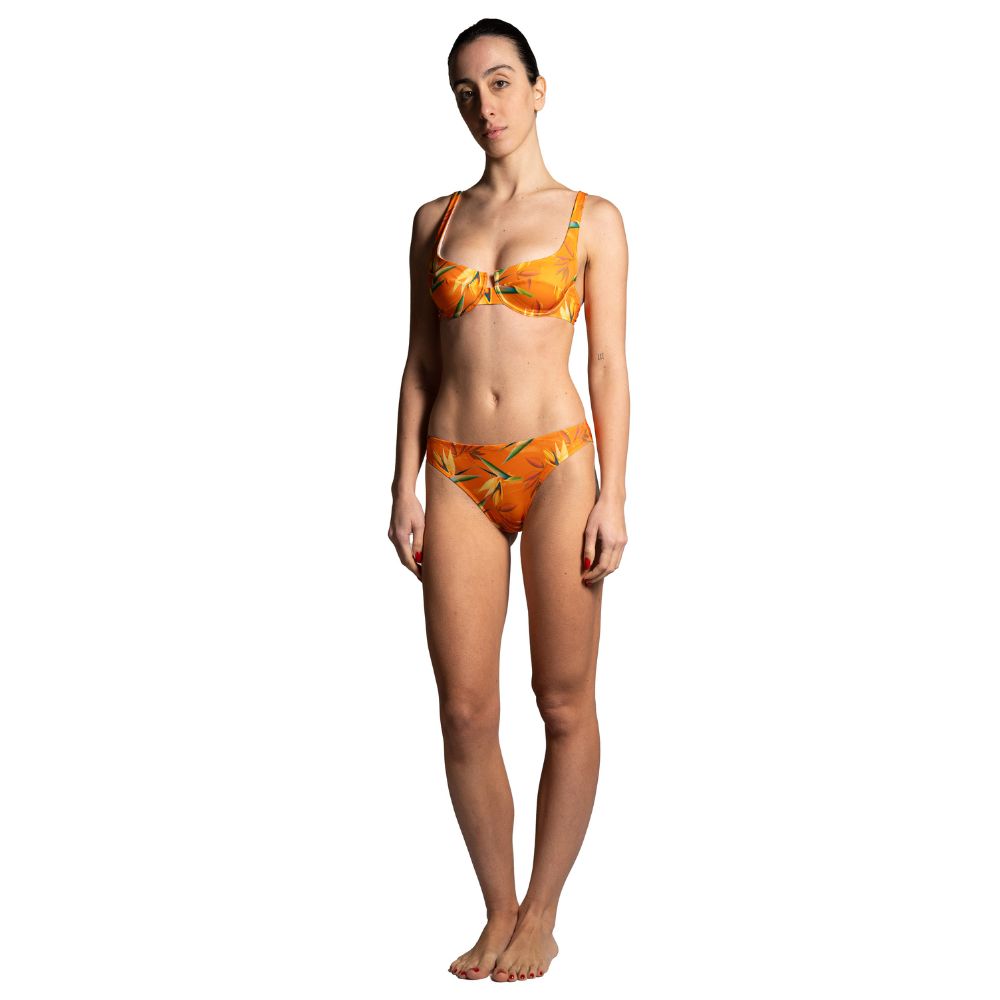 Seay / Slip Bikini Arancione Bird Of Paradise