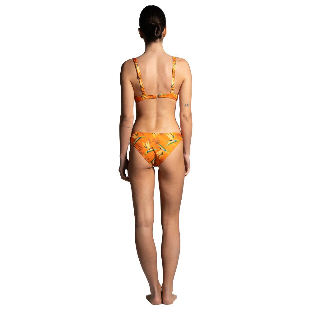 Seay / Slip Bikini Arancione Bird Of Paradise