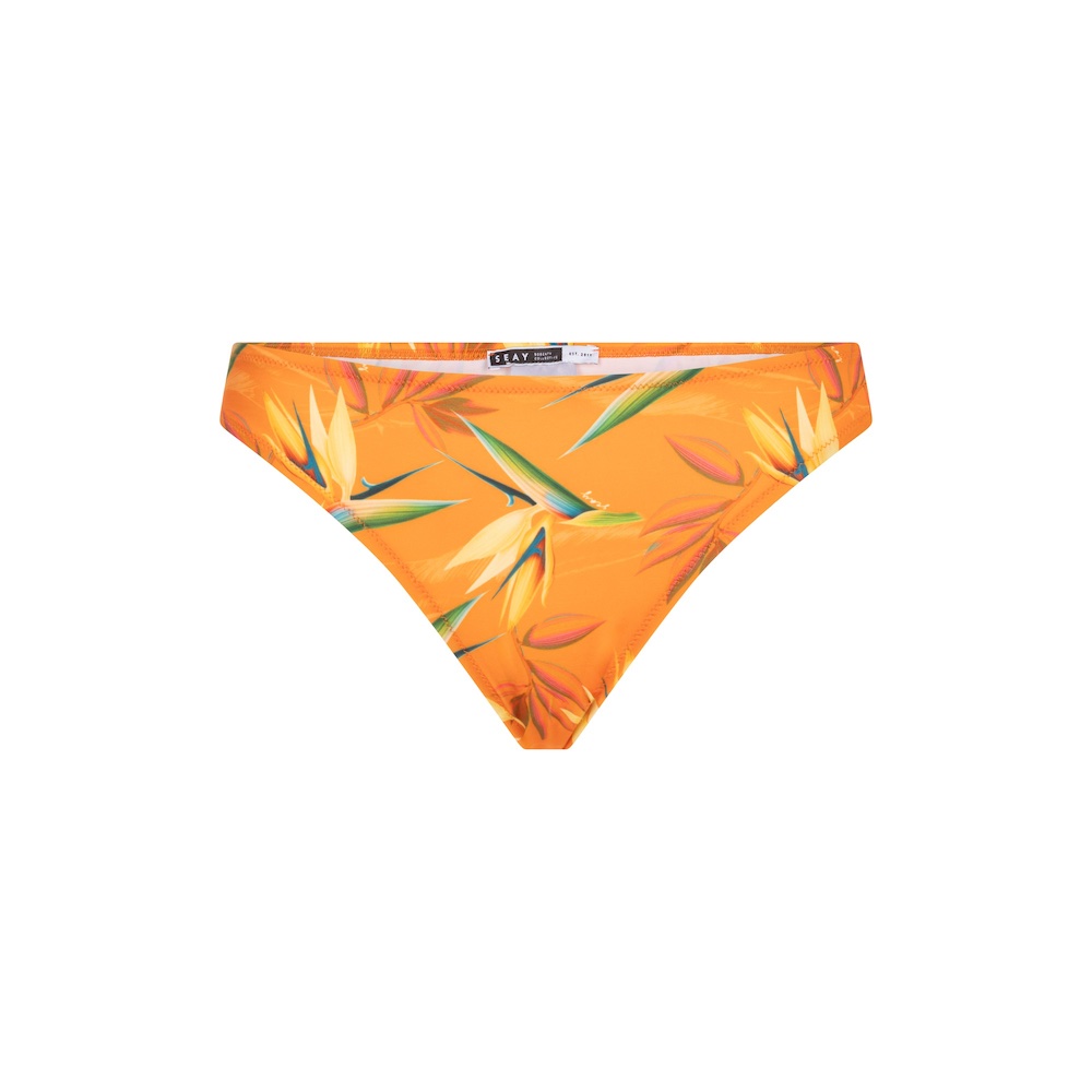 Seay / Slip Bikini Arancione Bird Of Paradise