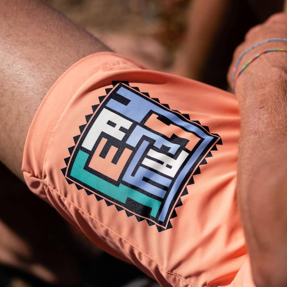 Seay / Swim Boxer Medio Arancio Akaup