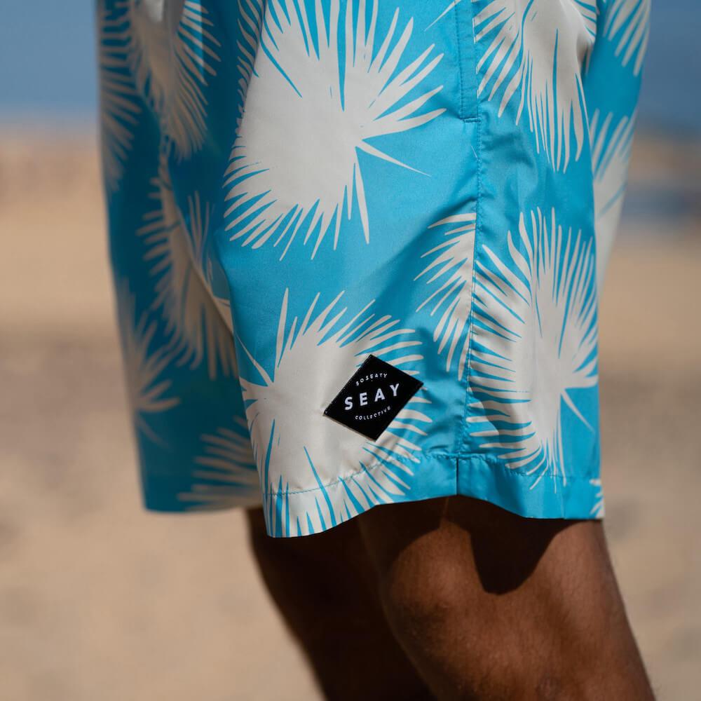 Seay / Swim Boxer Medio Azzurro Soffioni