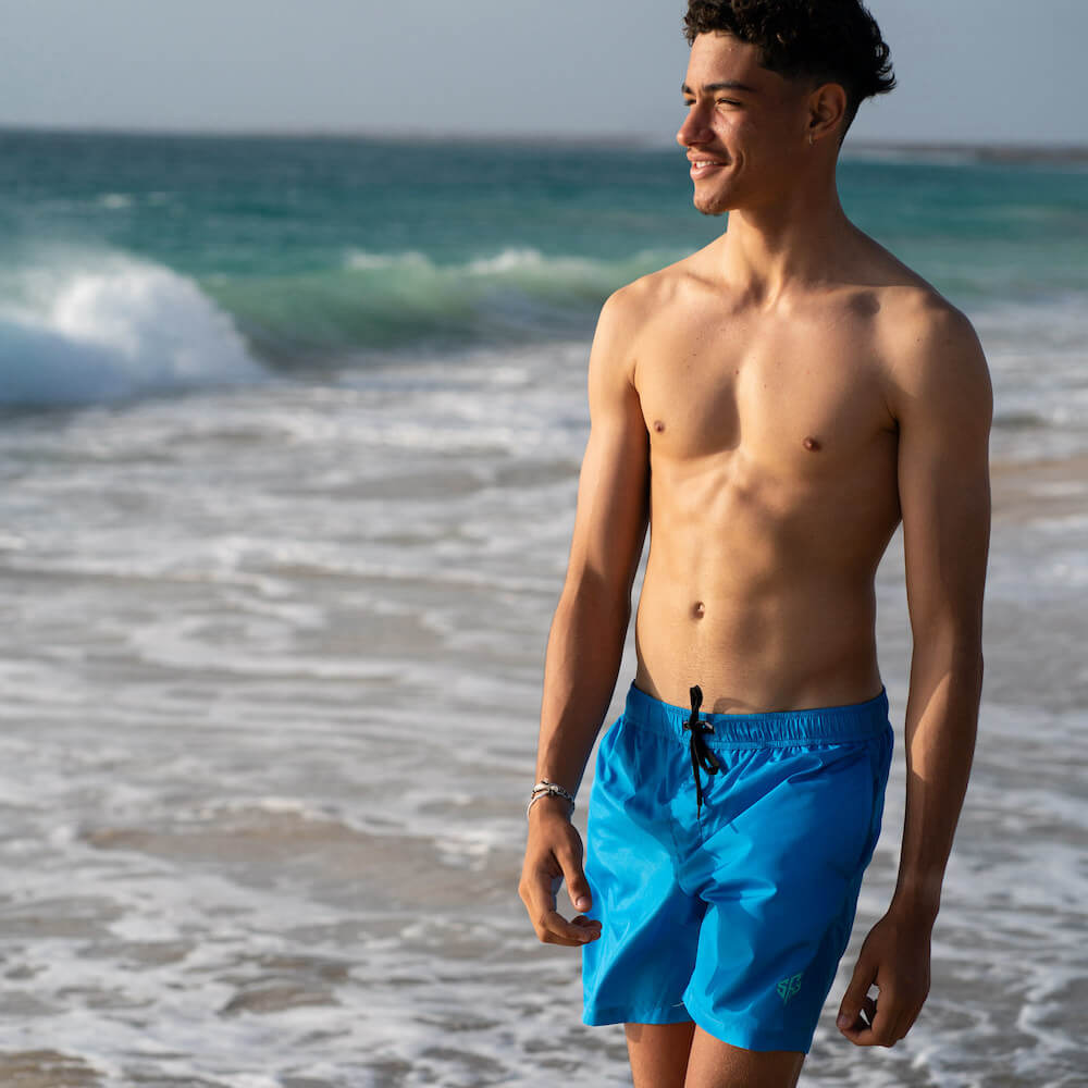 Seay Swim Boxer Medio Blu Diamond