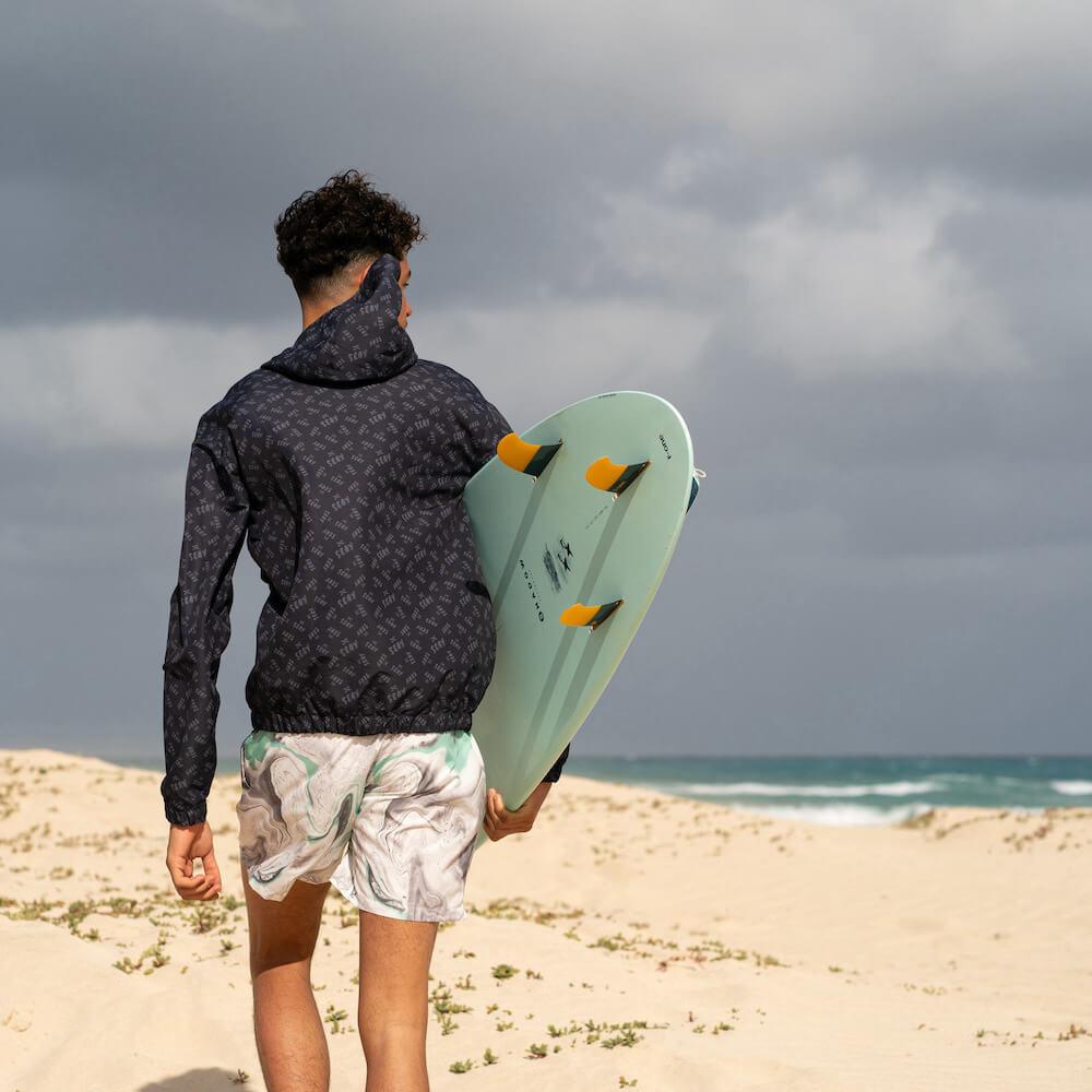 Seay Swim Boxer Medio Grigio Marble