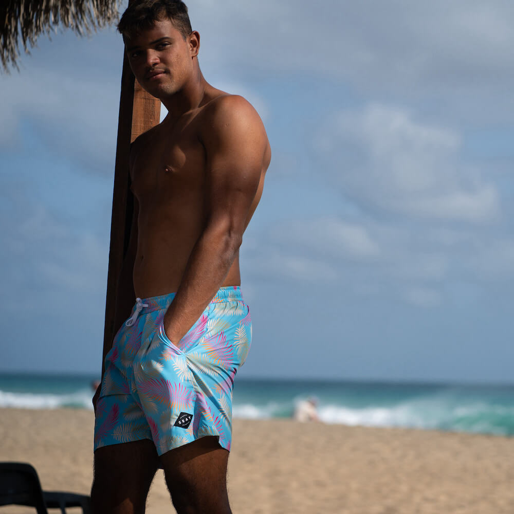 Seay Swim Boxer Medio Palme
