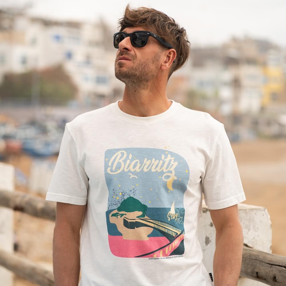 Seay / T-Shirt Bianca Biarritz