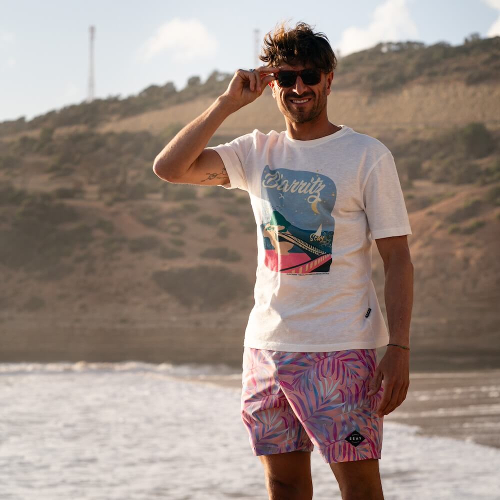 Seay / T-Shirt Bianca Biarritz