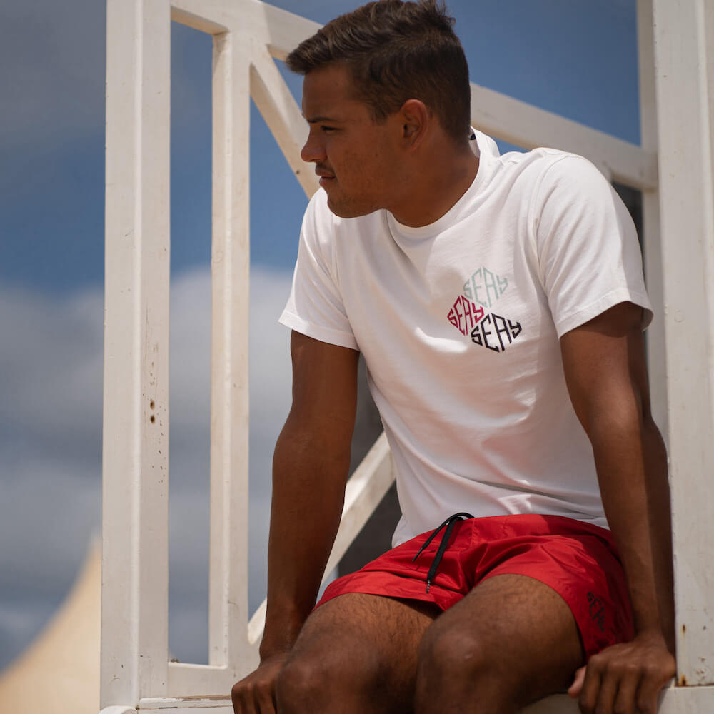 Seay T-Shirt Bianca Diamond