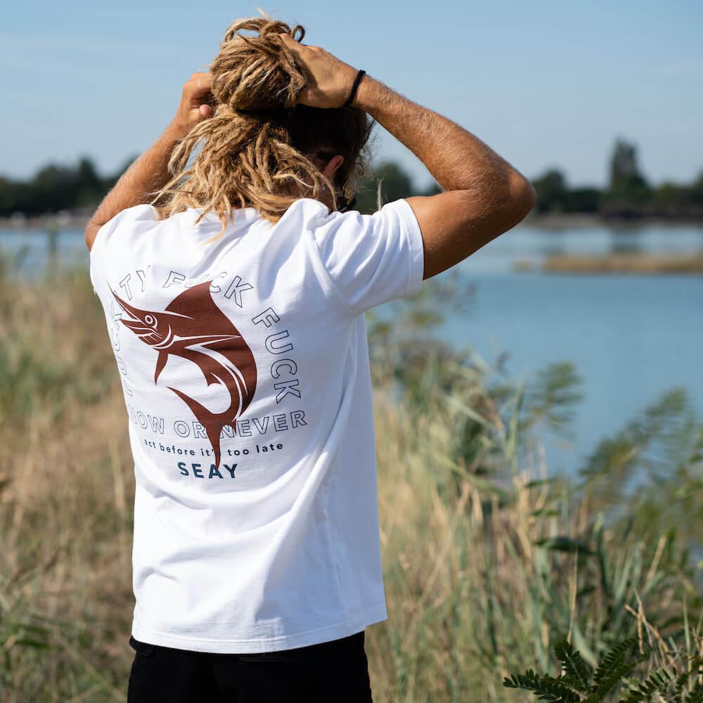 Seay T-Shirt Bianca Pismo