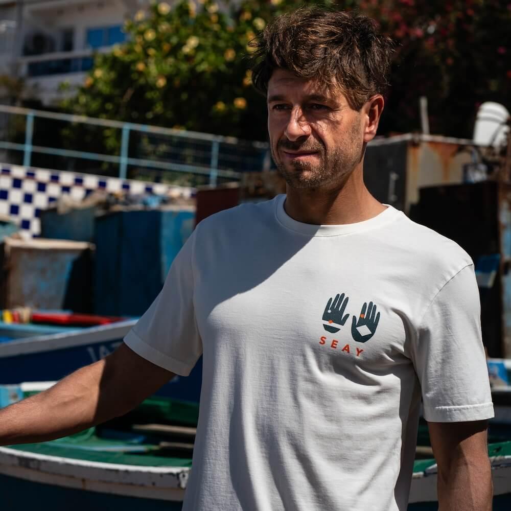 Seay / T-Shirt Bianca Save The Sea