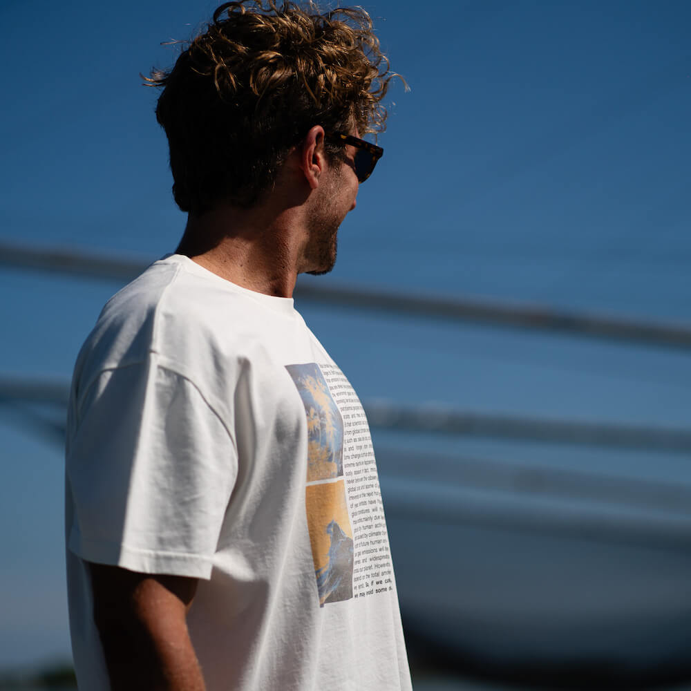 Seay / T-Shirt Bianco Naturale Ikaika