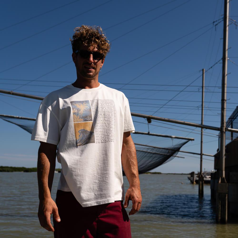 Seay / T-Shirt Bianco Naturale Ikaika