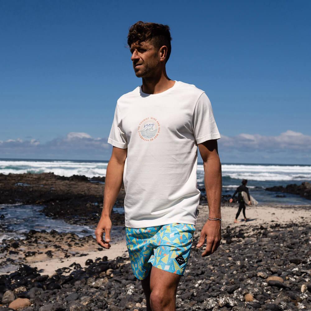 Seay / T-Shirt Bianco Naturale Kaleo