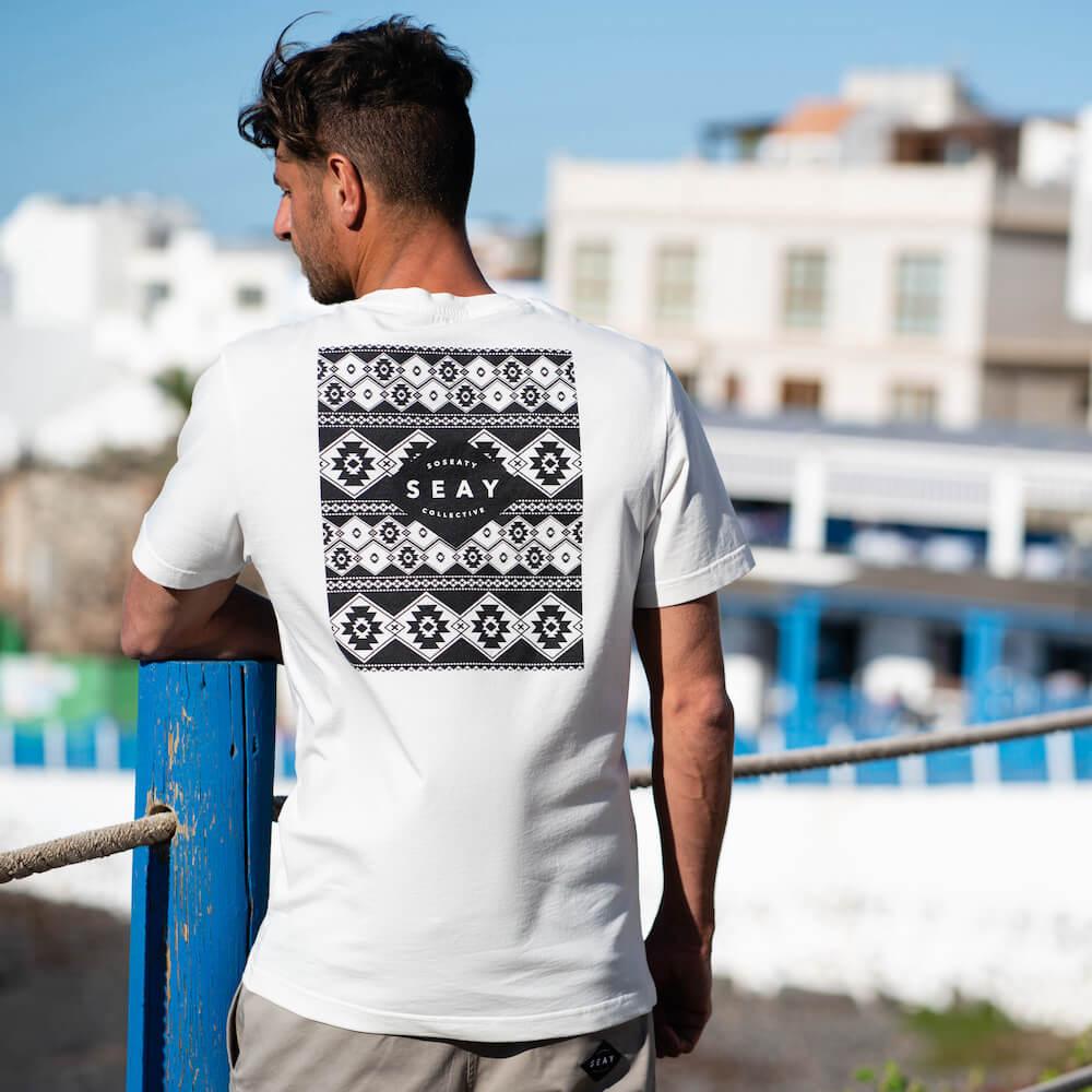 Seay / T-Shirt Bianco Naturale Kaleo Unisex