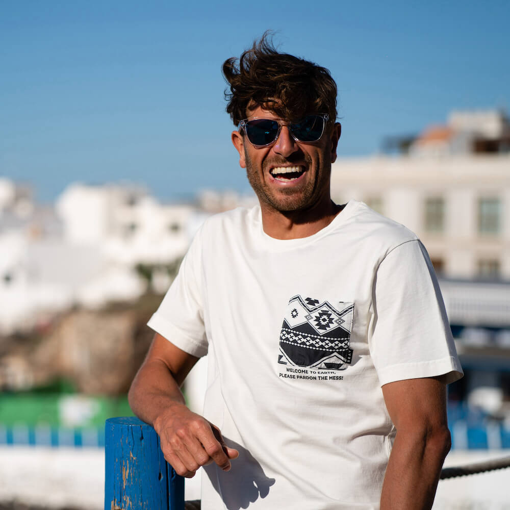 Seay / T-Shirt Bianco Naturale Kaleo Unisex