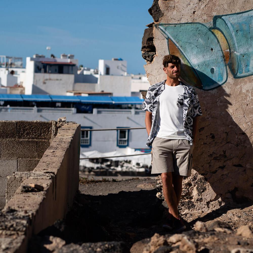 Seay / T-Shirt Bianco Naturale Kaleo Unisex