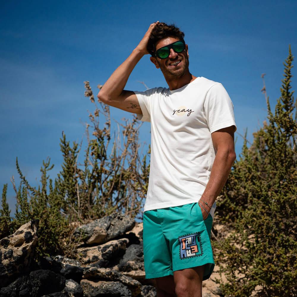 Seay / T-Shirt Bianco Naturale Kaleo