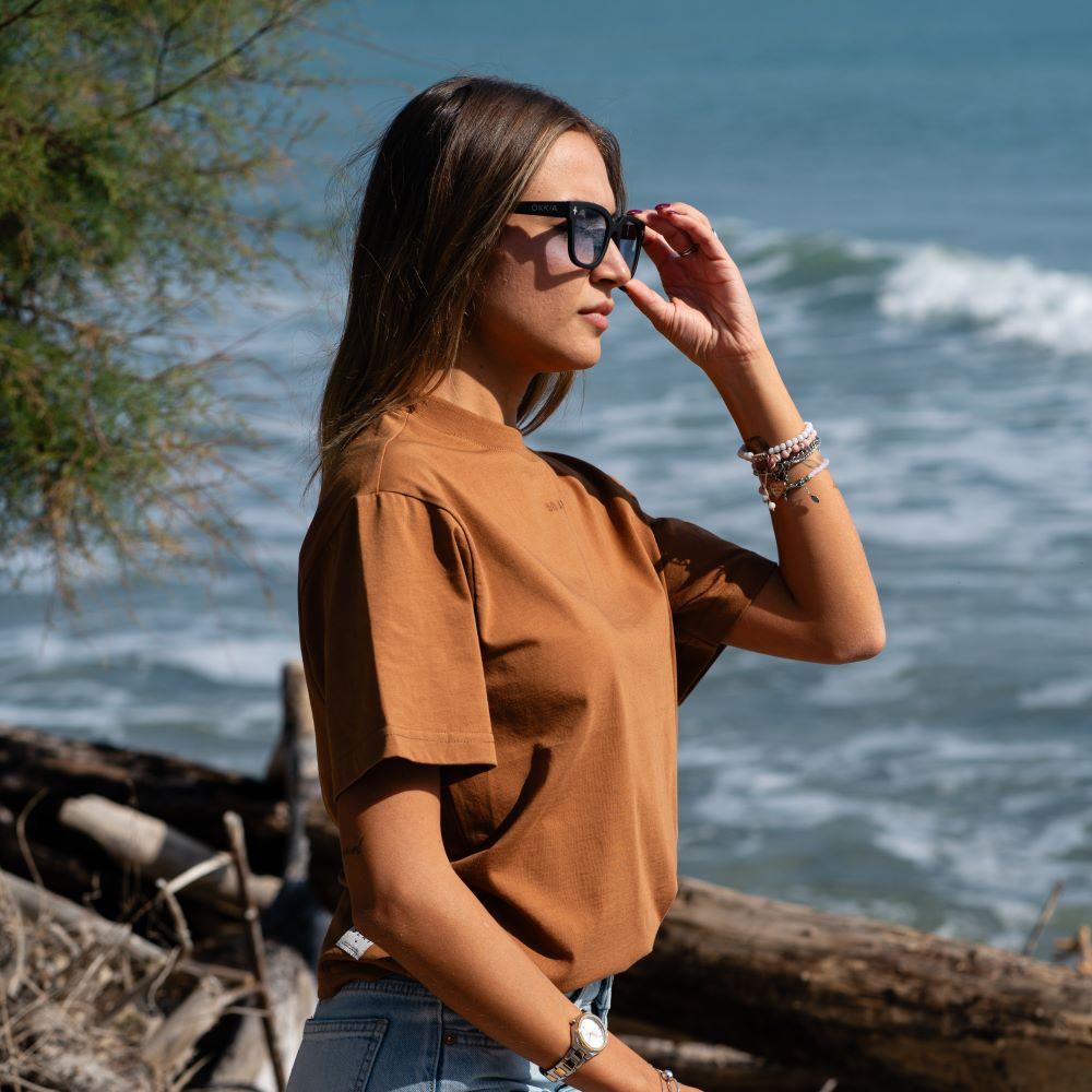 Seay / T-Shirt Biscotto Delavé