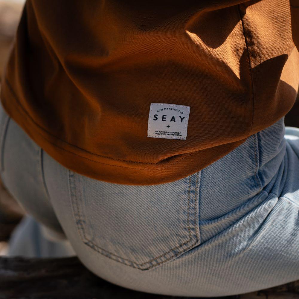 Seay / T-Shirt Biscotto Delavé