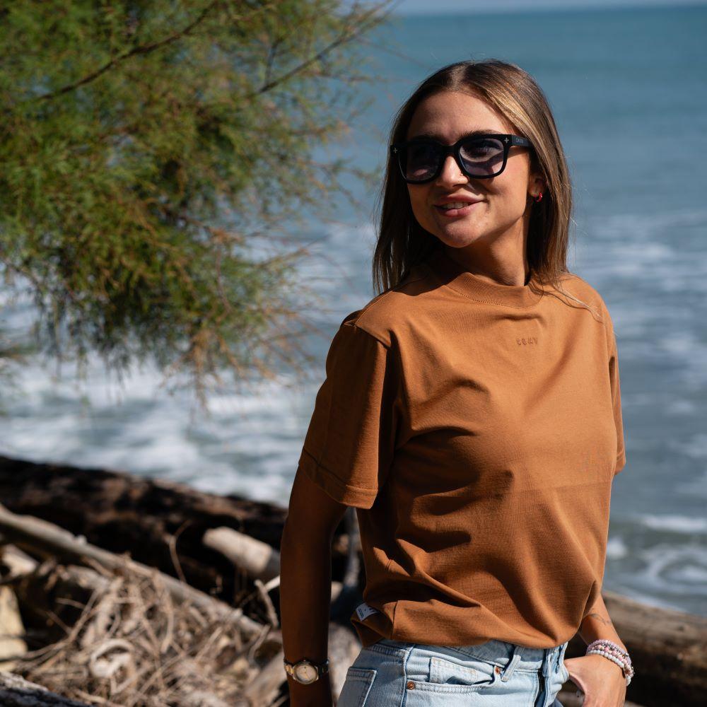 Seay / T-Shirt Biscotto Delavé