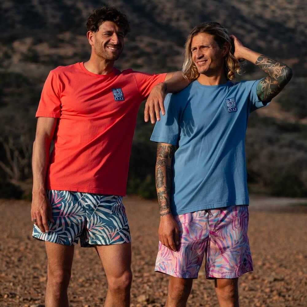 Seay / T-Shirt Blu Bamboo