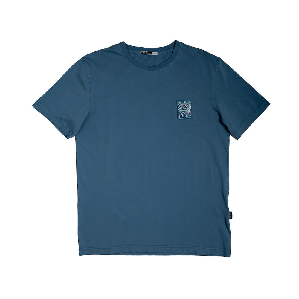 Seay / T-Shirt Blu Bamboo