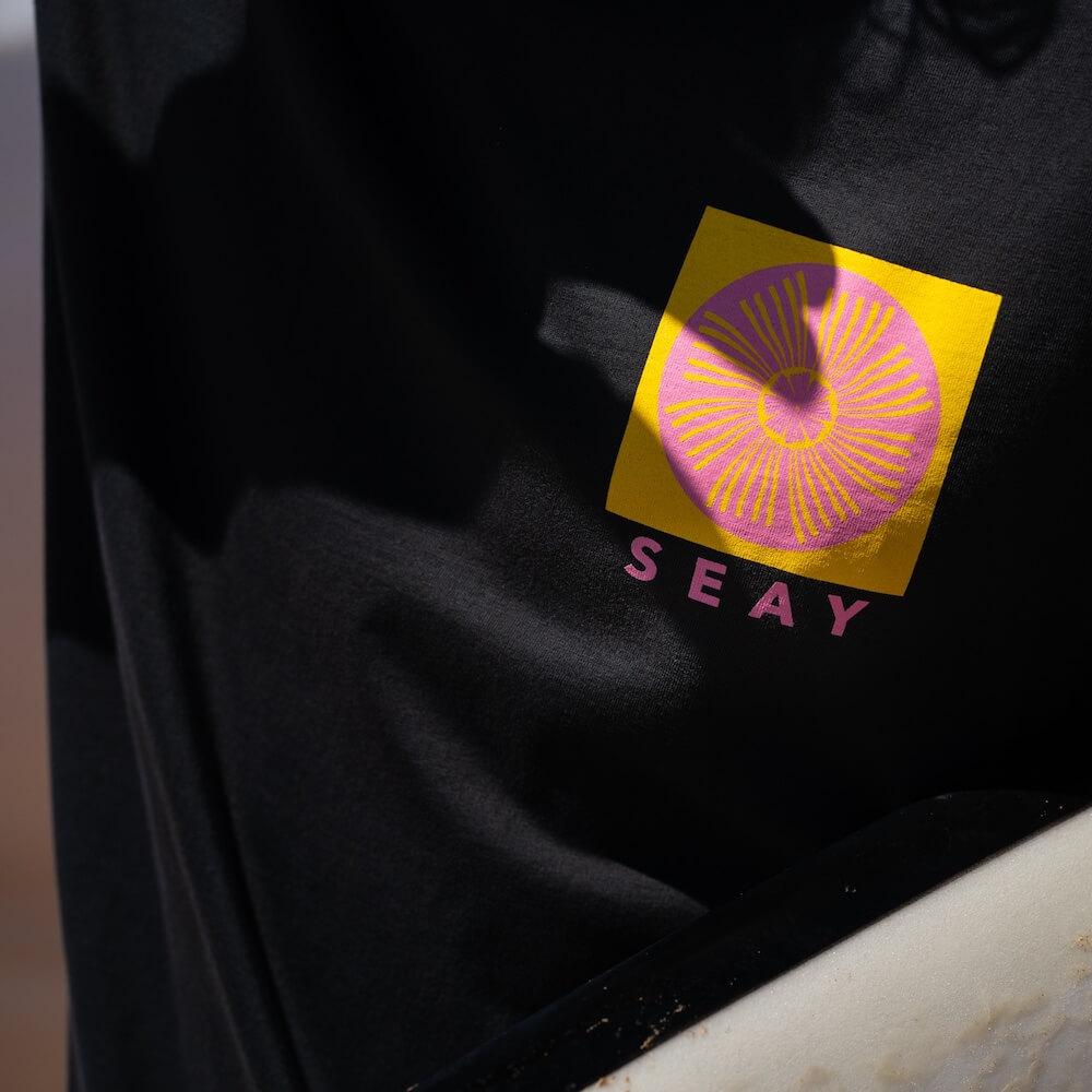 Seay / T-Shirt Nera Symbols