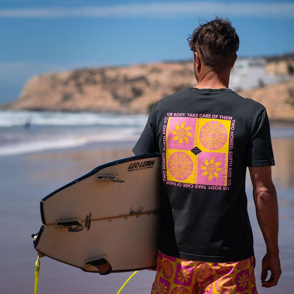 Seay / T-Shirt Nera Symbols