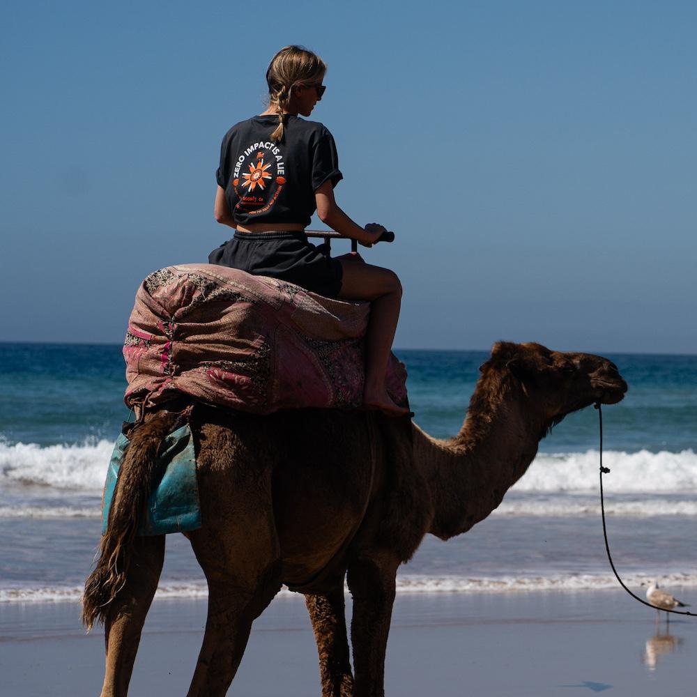 Seay / T-Shirt Nera Zero Impact