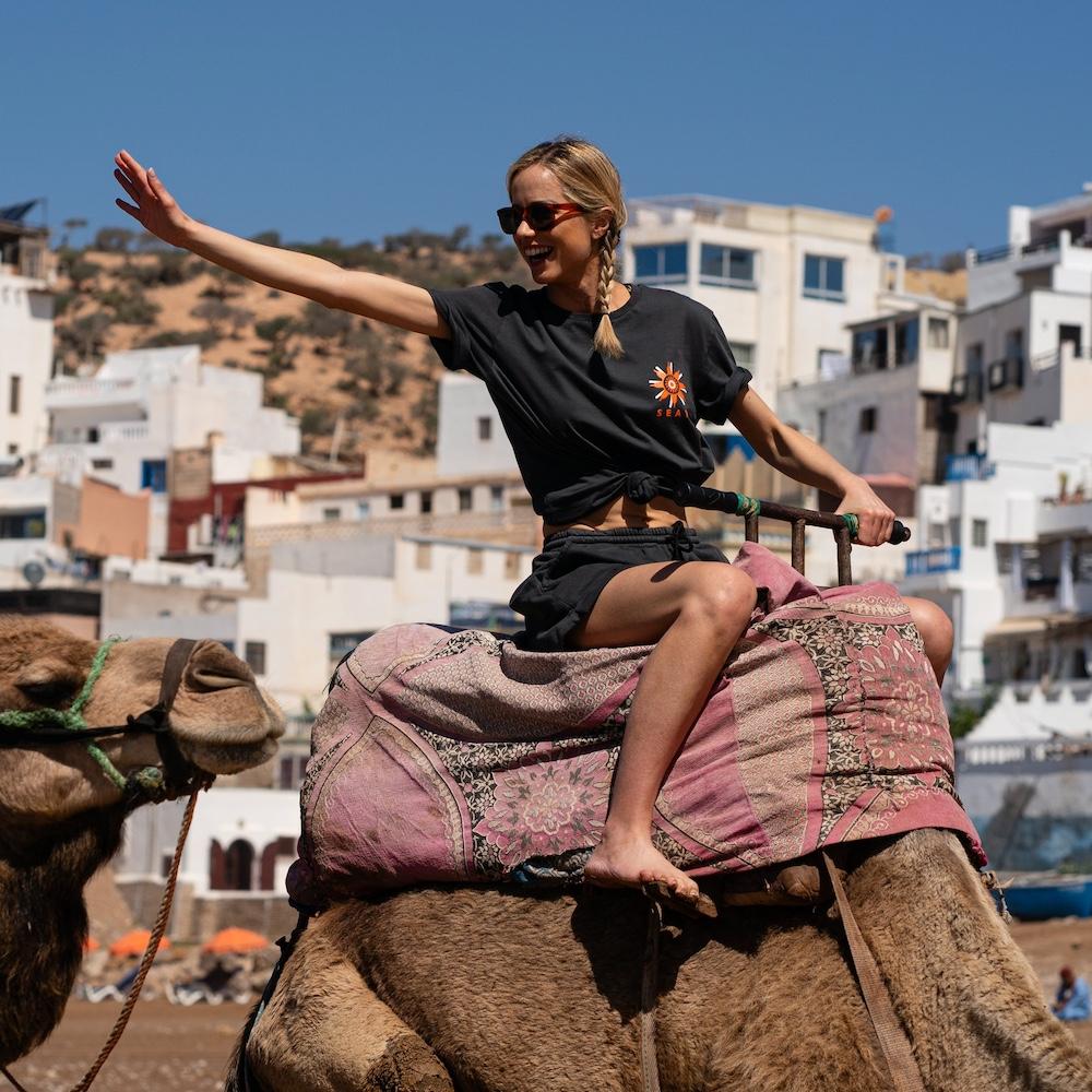 Seay / T-Shirt Nera Zero Impact