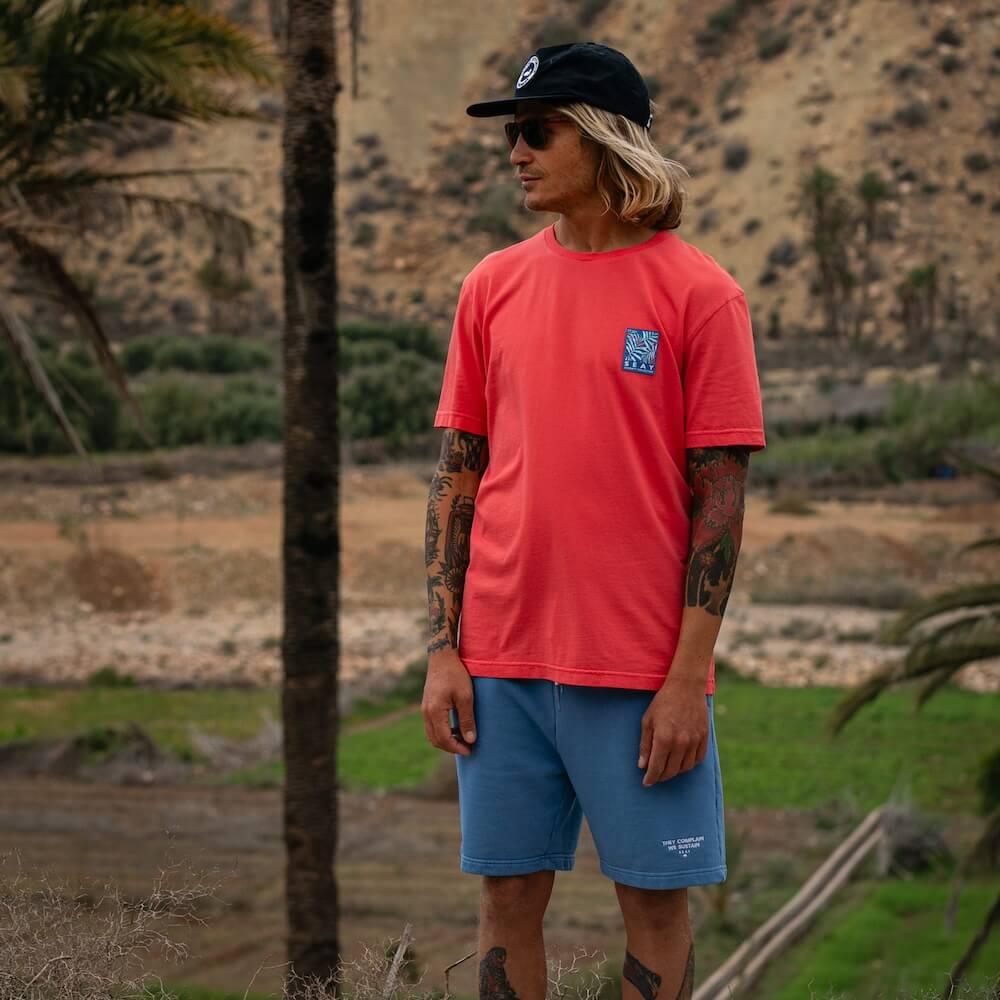 Seay / T-Shirt Rossa Bamboo