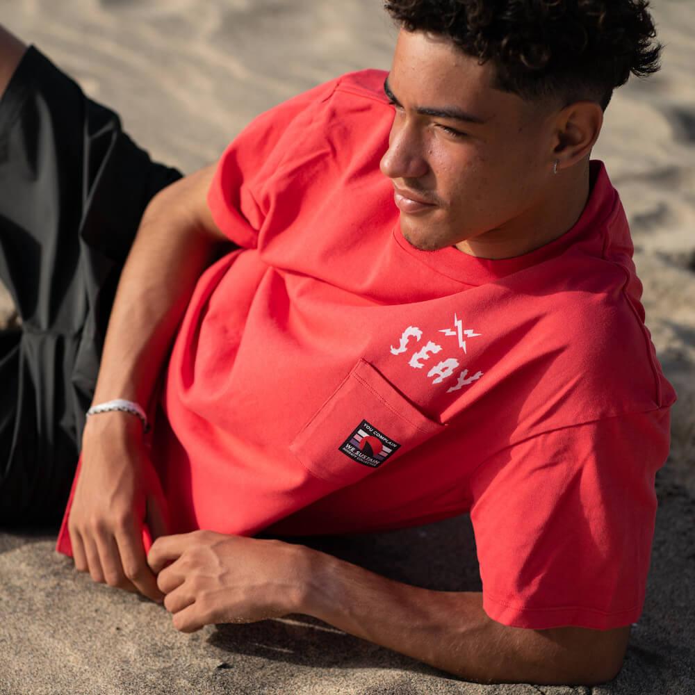 Seay T-Shirt Rossa Bolt