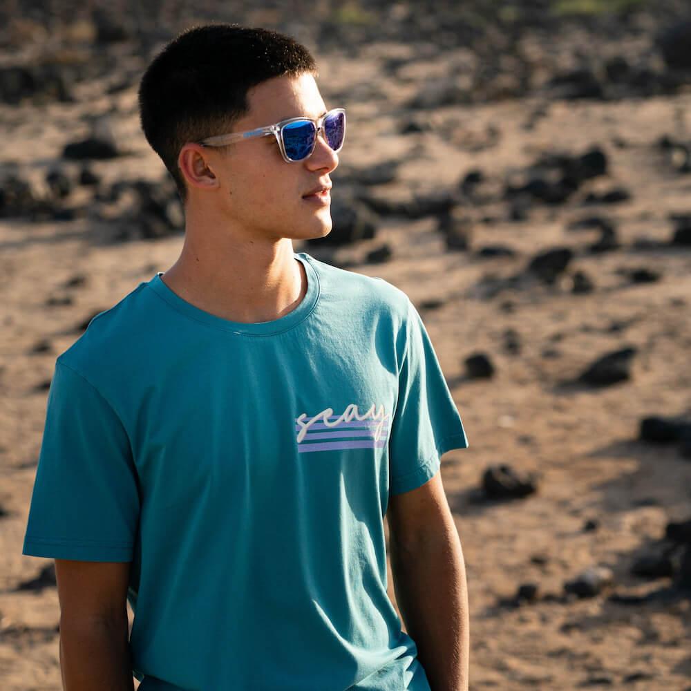 Seay / T-Shirt Verde Smeraldo Kaleo