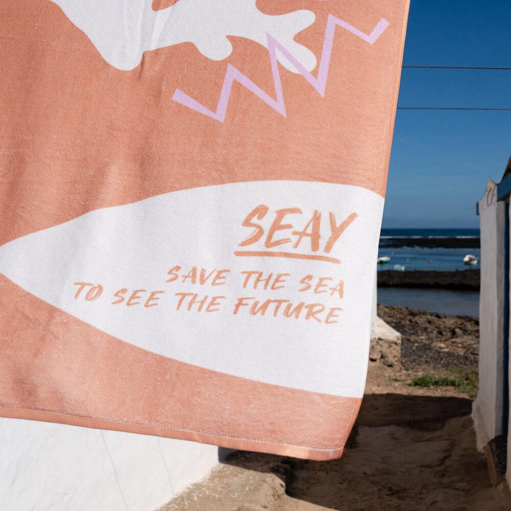 Seay / Telo Mare Arancione Corallo