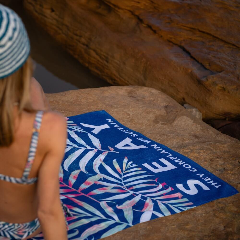 Seay / Telo Mare Blu Bamboo