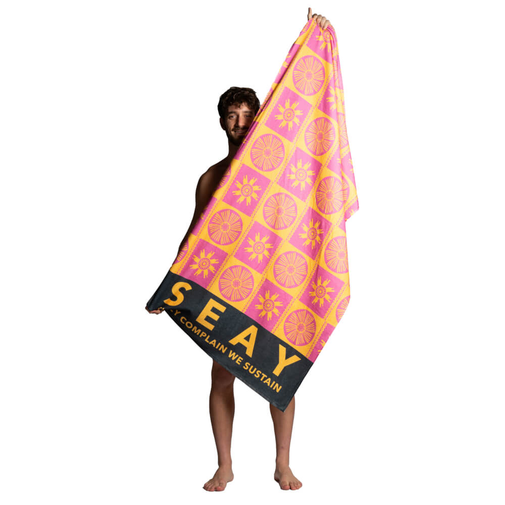 Seay / Telo Mare Rosa Giallo Symbols