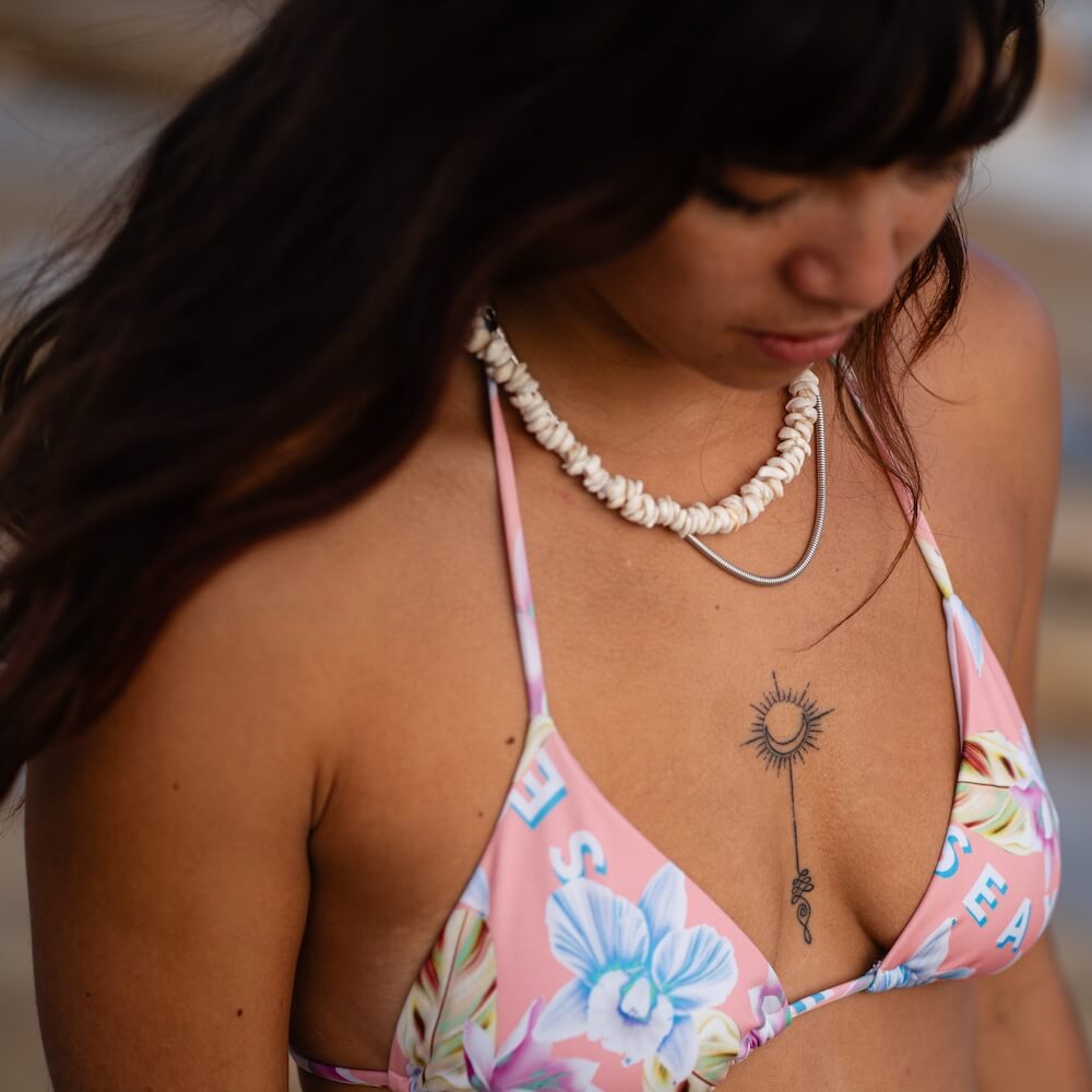 Seay / Triangolo Bikini Rosa Orchidea