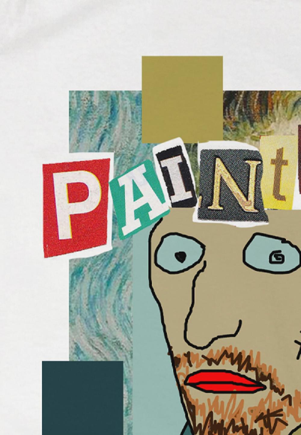 Seetees Painter T-shirt Della Capsule This Is Art In Cotone Organico Vegano